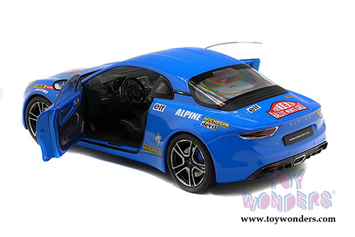 Solido - Alpine A110 #18 Premier Edition - Rallye Monte-Carlo Historique (2018, 1/18 scale diecast model car, Blue) S1801603