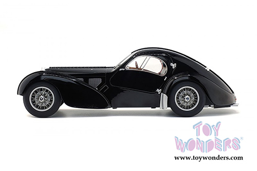 Solido - Bugatti Type 57 SC Atlantic Hardtop (1937, 1/18 scale diecast model car, Black) S1802101