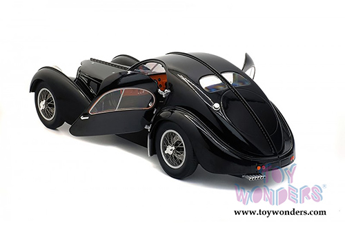 Solido - Bugatti Type 57 SC Atlantic Hardtop (1937, 1/18 scale diecast model car, Black) S1802101