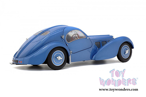 Solido - Bugatti Type 57 SC Atlantic Hardtop (1937, 1/18 scale diecast model car, Blue) S1802102