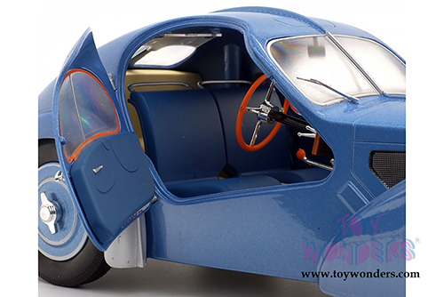 Solido - Bugatti Type 57 SC Atlantic Hardtop (1937, 1/18 scale diecast model car, Blue) S1802102