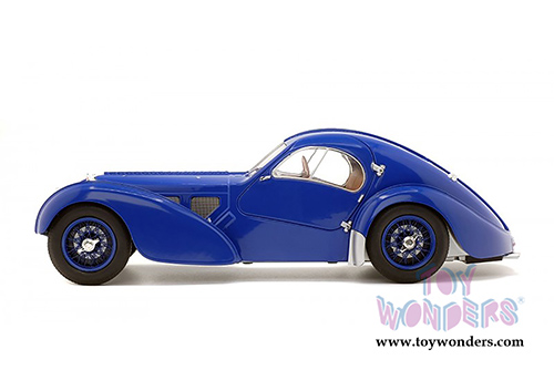 Solido - Bugatti Type 57 SC Atlantic Hardtop (1937, 1/18 scale diecast model car, Blue) S1802103