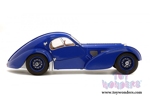 Solido - Bugatti Type 57 SC Atlantic Hardtop (1937, 1/18 scale diecast model car, Blue) S1802103