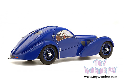 Solido - Bugatti Type 57 SC Atlantic Hardtop (1937, 1/18 scale diecast model car, Blue) S1802103