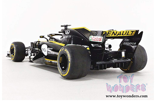 Solido - F1 Renault RS Launch Version (2018, 1/18 scale diecast model car, Black/Yellow) S1802401