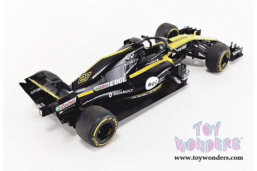 Solido - F1 Renault RS Launch Version (2018, 1/18 scale diecast model car, Black/Yellow) S1802401