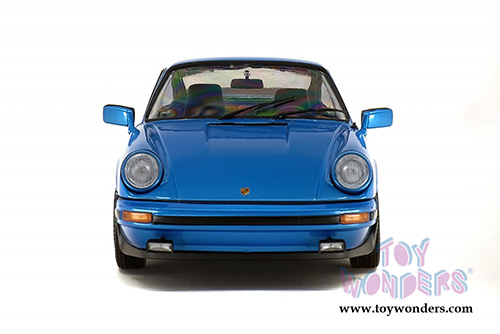 Solido - Porsche 911 Carrera 3.0 Coupe (1984, 1/18 scale diecast model car, Minerva Blue) S1802601