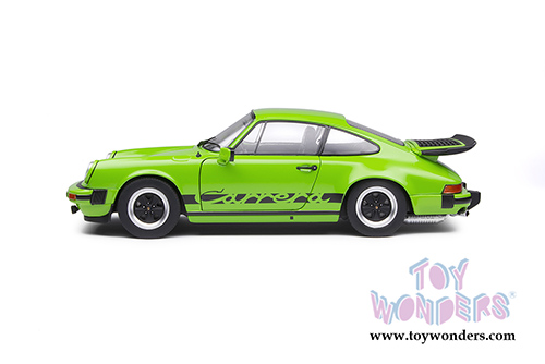 Solido - Porsche 911 Carrera 3.2 Hardtop (1984, 1/18 scale diecast model car, Green) S1802603