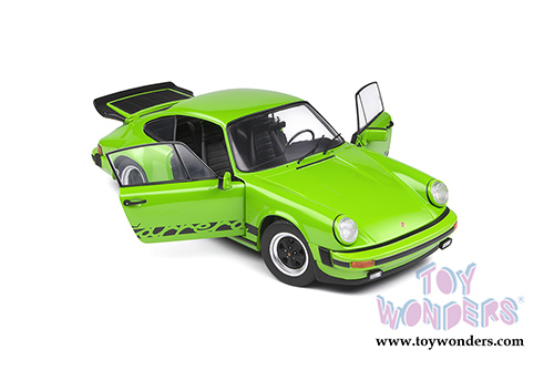 Solido - Porsche 911 Carrera 3.2 Hardtop (1984, 1/18 scale diecast model car, Green) S1802603