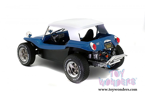 Solido - Buggy Meyers Manx Soft Top (1970, 1/18 scale diecast model car, Blue/White) S1802701