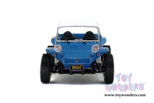 Solido - Buggy Meyers Manx Soft Top (1970, 1/18 scale diecast model car, Blue/White) S1802701