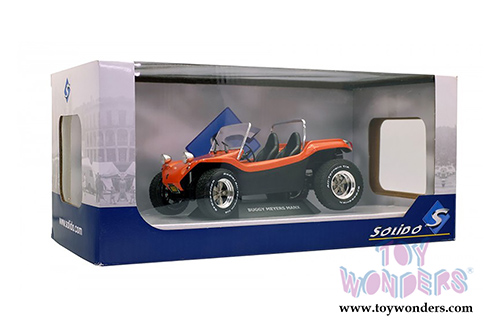 Solido - Buggy Meyers Manx Convertible (1970, 1/18 scale diecast model car, Orange) S1802702