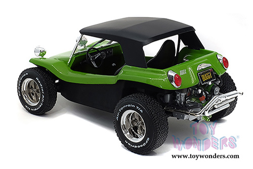 Solido - Buggy Meyers Manx Soft Roof (1968, 1/18 scale diecast model car, Green/Black) S1802703