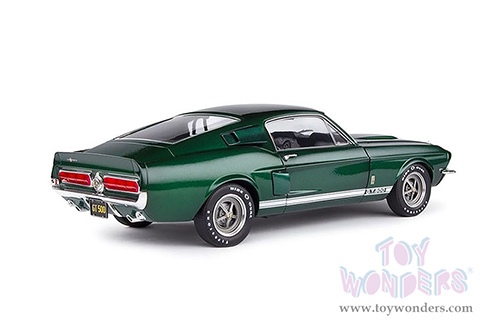 Solido - Shelby Mustang GT500 Hardtop (1967, 1/18 scale diecast model car, Dark Highland Green) S1802904