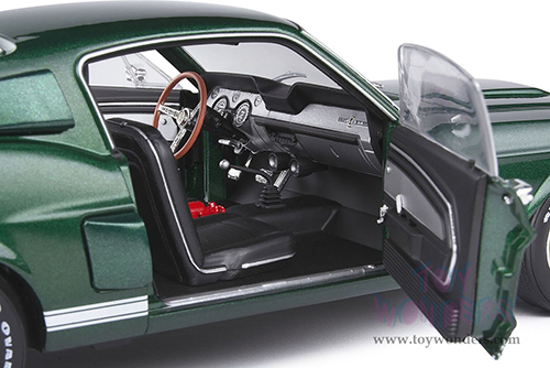 Solido - Shelby Mustang GT500 Hardtop (1967, 1/18 scale diecast model car, Dark Highland Green) S1802904