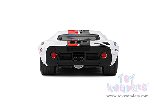 Solido Competition - Ford GT40 MK.1 #3 - Eric Dean Design (2015, 1/18 scale diecast model car, White/Red/Black stripes) S1803010