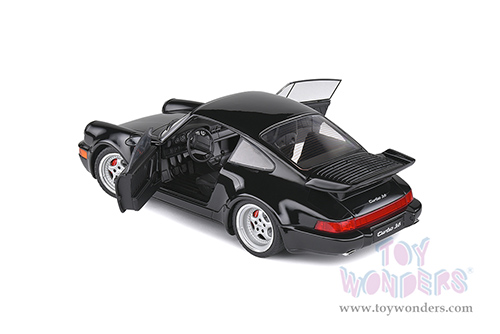 Solido - Porsche 911 (964) Turbo 3.6 Hardtop (1993, 1/18 scale diecast model car, Black) S1803404