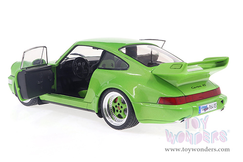 Solido - Porsche 911 (964) Carrera RS "Streetfighter" (1990, 1/18 scale diecast model car, Green Metallic) S1803411