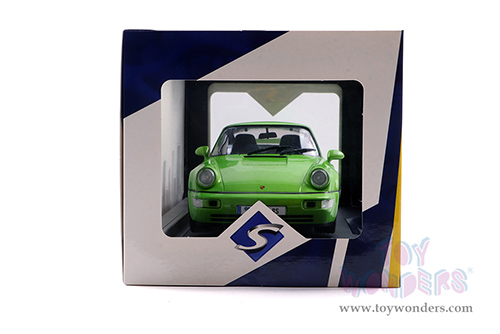 Solido - Porsche 911 (964) Carrera RS "Streetfighter" (1990, 1/18 scale diecast model car, Green Metallic) S1803411