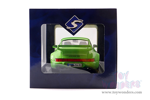 Solido - Porsche 911 (964) Carrera RS "Streetfighter" (1990, 1/18 scale diecast model car, Green Metallic) S1803411