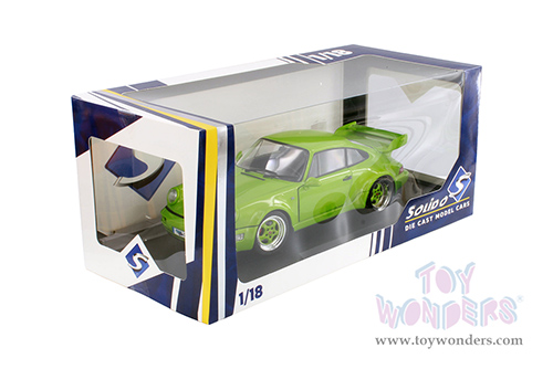 Solido - Porsche 911 (964) Carrera RS "Streetfighter" (1990, 1/18 scale diecast model car, Green Metallic) S1803411