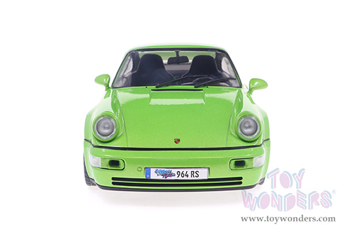 Solido - Porsche 911 (964) Carrera RS "Streetfighter" (1990, 1/18 scale diecast model car, Green Metallic) S1803411