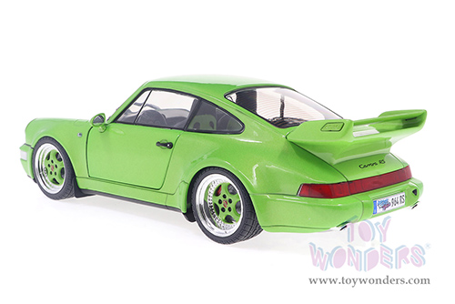 Solido - Porsche 911 (964) Carrera RS "Streetfighter" (1990, 1/18 scale diecast model car, Green Metallic) S1803411
