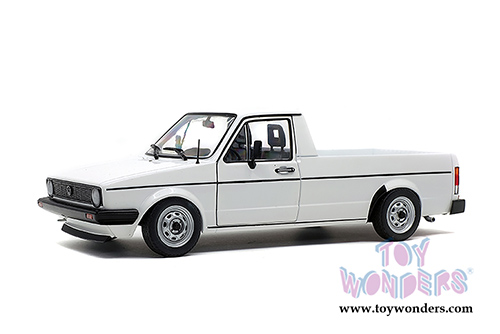 Solido - Volkswagen Caddy MK1 Pickup (1982, 1/18 scale diecast model car, White) S1803501
