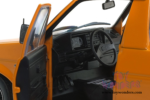 Solido - Volkswagen Caddy MK1 Pickup (1982, 1/18 scale diecast model car, Orange) S1803502