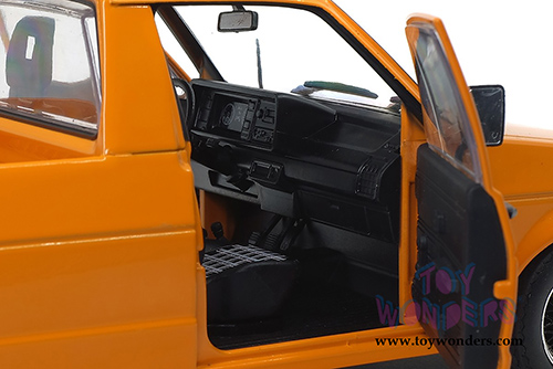Solido - Volkswagen Caddy MK1 Pickup (1982, 1/18 scale diecast model car, Orange) S1803502
