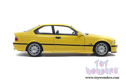 Solido - BMW E30 Coupe M3 (1990, 1/18 scale diecast model car, Yellow) S1803902