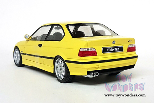Solido - BMW E30 Coupe M3 (1990, 1/18 scale diecast model car, Yellow) S1803902