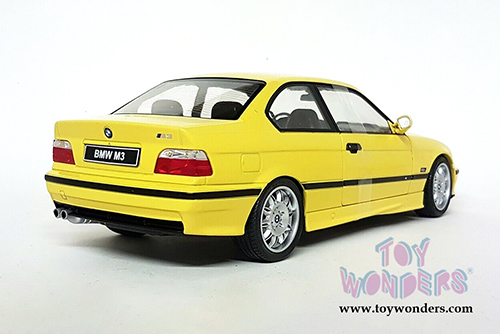 Solido - BMW E30 Coupe M3 (1990, 1/18 scale diecast model car, Yellow) S1803902