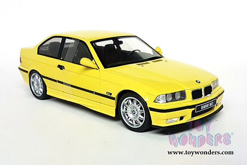 Solido - BMW E30 Coupe M3 (1990, 1/18 scale diecast model car, Yellow) S1803902
