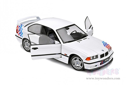Solido - BMW E36 Coupe M3 Lightweight (1995, 1/18 scale diecast model car, White) S1803903