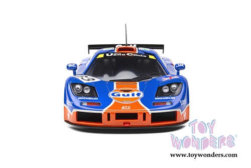 Solido Competition - McLaren F1 GTR Short Tail #33 Le Mans 24 Hour Bellm/Letho/Weaver (1996, 1/18 scale diecast model car, Blue/Orange) S1804101