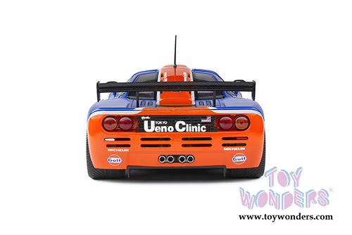 Solido - McLaren F1 GTR Short Tail Launch Livery (1996, 1/18 scale diecast model car, Red/Yellow) S1804102
