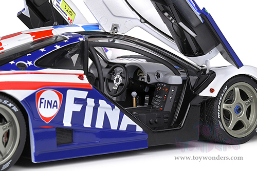 Solido Competition - McLaren F1 GTR Short Tail #39 Le Mans 24 Hour Piquet/Cecotto/Sullivan (1996, 1/18 scale diecast model car, Blue/White) S1804103