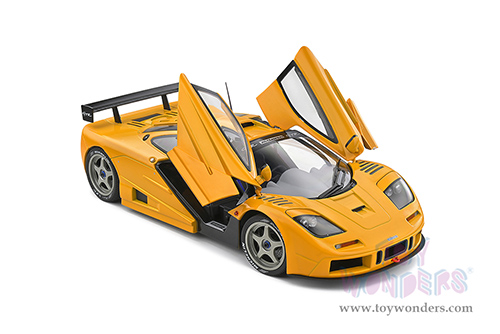 Solido - McLaren F1 GTR Short Tail Hardtop (1996, 1/18 scale diecast model car, Orange Papaya) S1804104