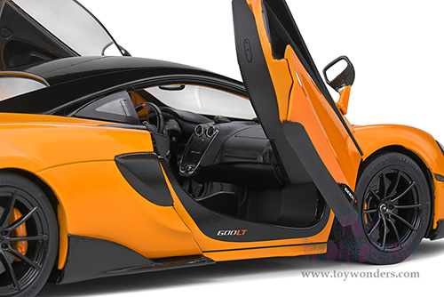 Solido - McLaren 600LT Coupe (2018, 1/18 scale diecast model car, Orange/Black) S1804501