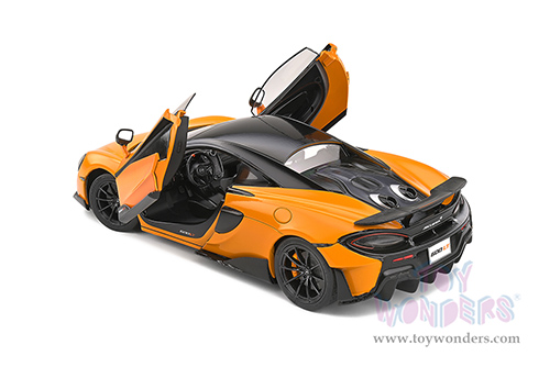 Solido - McLaren 600LT Coupe (2018, 1/18 scale diecast model car, Orange/Black) S1804501