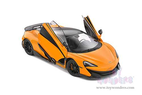 Solido - McLaren 600LT Coupe (2018, 1/18 scale diecast model car, Orange/Black) S1804501