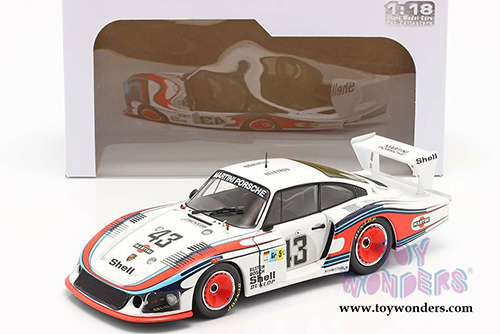 Solido - Porsche 935 Moby Dick 24H Le Mans 1978 #43 Schurti / Rolf / Stommelen (1/18 scale diecast model car, White) S1805401