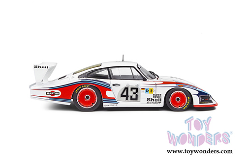 Solido - Porsche 935 Moby Dick 24H Le Mans 1978 #43 Schurti / Rolf / Stommelen (1/18 scale diecast model car, White) S1805401