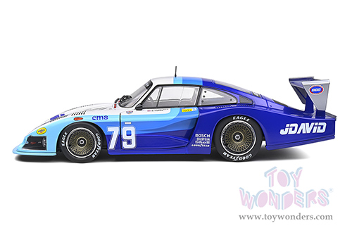 Solido Competition - Porsche 935 #79 Moby Dick - John Fitzpatrick/David Hobbs 24H of Le Mans (1982, 1/18 scale diecast model car, White/Blue) S1805402