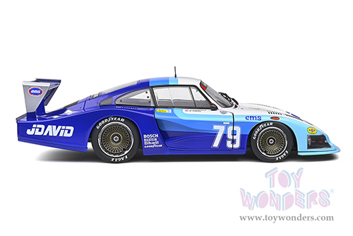Solido Competition - Porsche 935 #79 Moby Dick - John Fitzpatrick/David Hobbs 24H of Le Mans (1982, 1/18 scale diecast model car, White/Blue) S1805402