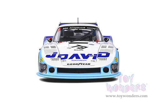 Solido Competition - Porsche 935 #79 Moby Dick - John Fitzpatrick/David Hobbs 24H of Le Mans (1982, 1/18 scale diecast model car, White/Blue) S1805402