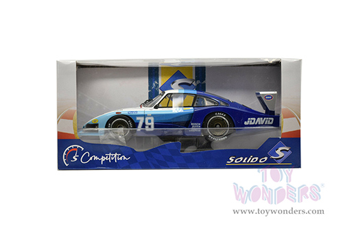 Solido Competition - Porsche 935 #79 Moby Dick - John Fitzpatrick/David Hobbs 24H of Le Mans (1982, 1/18 scale diecast model car, White/Blue) S1805402