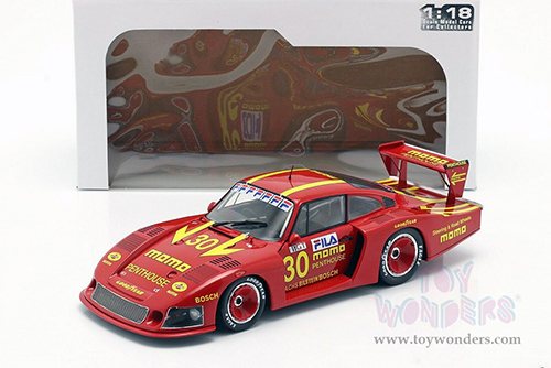 Solido Competition - Porsche 935 Moby Dick #30 Le Mans 24 Hour Moretti (1982, 1/18 scale diecast model car, Red) S1805403