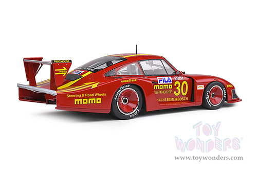 Solido Competition - Porsche 935 Moby Dick #30 Le Mans 24 Hour Moretti (1982, 1/18 scale diecast model car, Red) S1805403